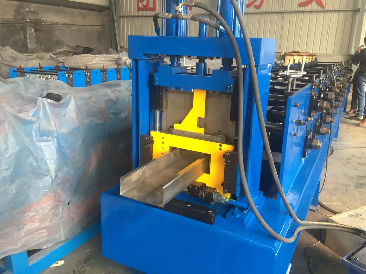 purlin roll forming machine purlin roll forming machine